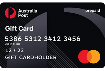 Australia Post gift card